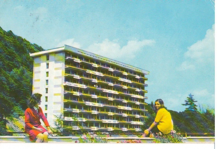CPI (B6994) CARTE POSTALA - SLANIC MOLDOVA. COMPLEXUL SANATORIAL AL UGSR