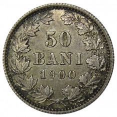 50 Bani 1900 UNC - Piesa de colectie! foto