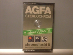 Casete Audio AGFA STEREO CHROME 60 +6 min - SM HIFI - made in GERMANY foto