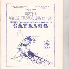 bnk fil Catalog Expo Olimpiada Alba 1988 Sinaia 1988