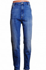 Jeans bleu Asos, talie inalta, skinny leg, marime 36 foto