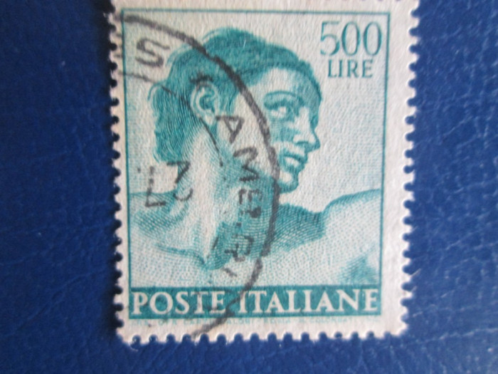 TIMBRE ITALIA USED 500 LIRE