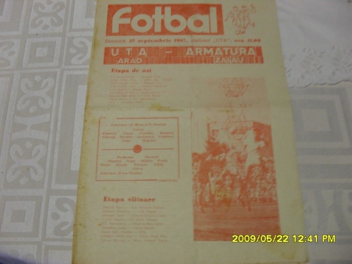 program UTA - Armatura Zalau