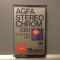 Casete Audio AGFA STEREO CHROME C 60 - 2X30MIN HIFI - made in GERMANY