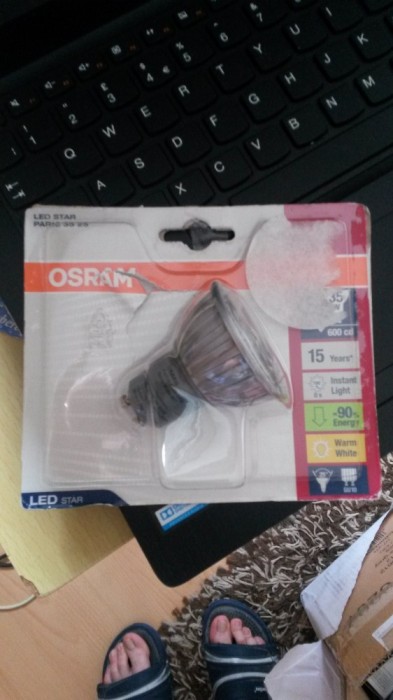 Vand bec LED Osram 4W