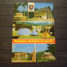 R.S.R. - STATIUNEA TURISTICA IZVOARELE ( JUD. MARAMURES )- CIRCULATA,TIMBRATA