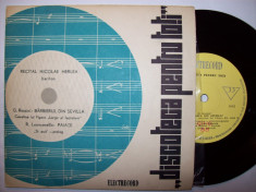 Disc vinil Discoteca pentru toti - Recital NICOLAE HERLEA (format mic 7&amp;quot;) foto