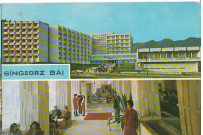 CPI (B6989) CARTE POSTALA - SANGEORZ BAI. COMPLEXUL SANATORIAL UGSR foto