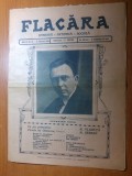 Revista flacara 22 februarie 1914-octavian goga si articol scris de al. vlahuta