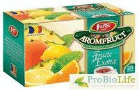 Ceai Aromfruct Fructe Exotice FARES foto