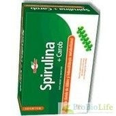 SPIRULINA+CAROB 30CPR (BLISTER) foto