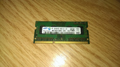 Placuta memorie Samsung 2 GB DDR3 PC3-10600 1333 Mhz foto