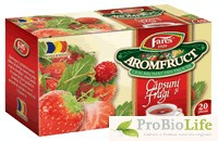 Ceai Aromfruct Capsuni si Fragi FARES foto