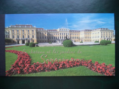 Palatul Schonbrunn Viena - Carnet filatelic. foto