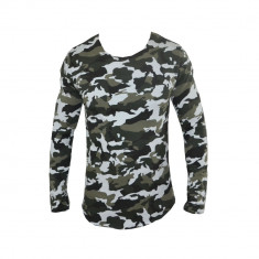 Bluza gen Zara, Camuflaj, 2 Nuante, din Bumbac, Slim, Toate Masurile G300 foto