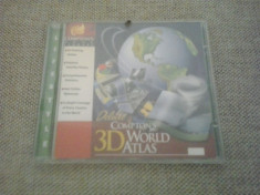 PC CD-ROM - 3D World Atlas - Deluxe Compton&amp;#039;s (GameLand ) foto