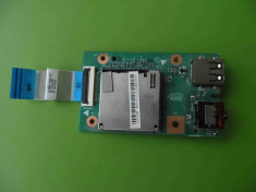 Modul Audio USB Card Reader + conector laptop Lenovo B590 foto