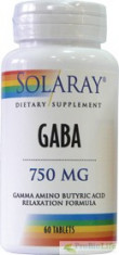 GABA 750mg 60tb - Atac de panica,Fobii foto