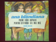 Ana Blandiana - Poeme fara arpagic pentru cititorul cel mai mic - 525809 foto