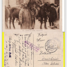 Carte postala-tema militara,razboi, WWI- Rusia