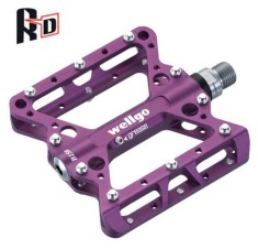 Pedale al. Bmx/Dh Wellgo B150,mov ,platforma,rulmenti,cuie schimbabile,380gr. foto