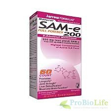 SAM-E 200MG 60CPR- Hepatoprotector foto