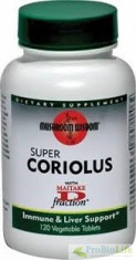 SUPER CORIOLUS 120CPR-Ciuperca medicinala Imunitate foto
