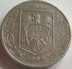 Moneda 500 LEI - ROMANIA, anul 1999 *cod 297 - aluminiu foto