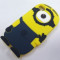 Husa silicon MINION Iphone 6 4,7&quot; antisoc + folie protectie ecran