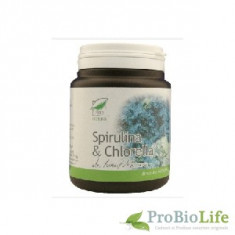 SPIRULINA+CHLORELLA 150CPS foto