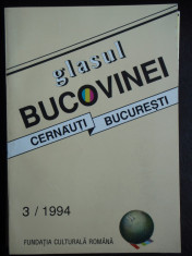 REVISTA GLASUL BUCOVINEI 3/1994 foto