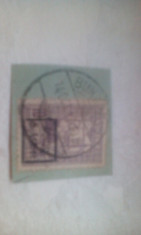 ocupatia germana 2 timbre ajutor pe fragment de scrisoare(stampilografie)+bonus foto