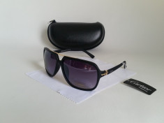 Ochelari De Soare UV 400 CARTIER 8301 Toc + Laveta cadou OSD-328 foto