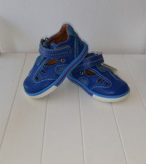 Sandale piele baieti Blue 404 (Culoare: albastru, Marime incaltaminte: 22) foto