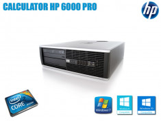 Calculator HP 6000 PRO SFF, Core2Duo E7500 2.9GHz, 2GB DDR3, 80GB DVD GARANTIE foto