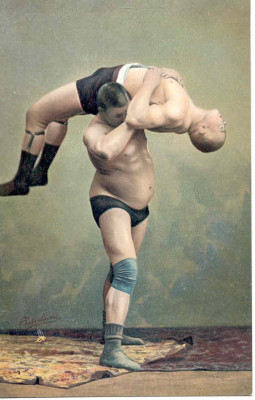 SPORT: Lupte - Wrestling, Raphael Tuck &amp;amp; Sons, 6 CARTI POSTALE foto