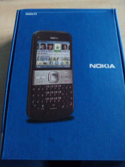 Nokia E5 , La cutie, 3G, 5mpx cu led, Wi-Fi, GPS, Poze Reale! foto