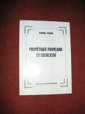 Viorel Visan - Phonetique francaise et exercices foto