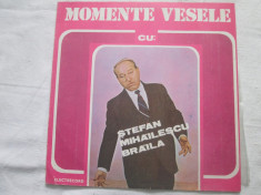 ?tefan Mihailescu Braila ?? Momente Vesele _ vinyl(LP) Romania non music foto