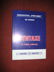 Ion Muraret - Syntaxe - La Phrase complexe - Vol.1 foto