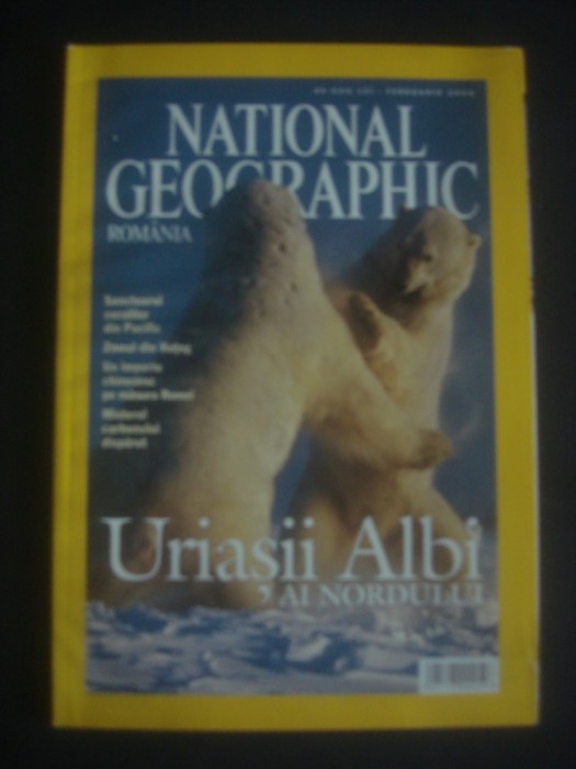 REVISTA NATIONAL GEOGRAPHIC LUNA FEBRUARIE 2004 REVISTA NATIONAL GEOGRAPHIC LUNA FEBRUARIE 2004
