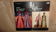 Mode si vesminte din trecut 2 vol./ an 1971/ilustratii/722pag- Al.Alexianu foto