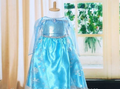 Model1 Rochita printesa Elsa rochie Frozen 3 ani foto