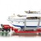 Macheta Heavy transporter with Yacht - SIKU - scara 1:87
