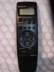 Telecomanda video recorder Panasonic model VQ1559 foto