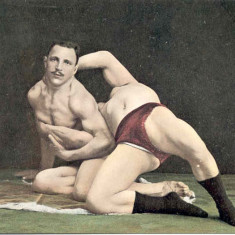 SPORT: LUPTE- Wrestling, Raphael Tuck & Sons: 6 CARTI POSTALE