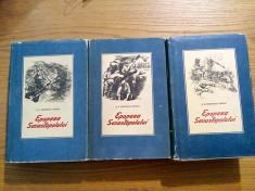 EPOPEEA SEVASTOPOLILUI - S. N. Sergheev Tenski -- roman istoric * 3 vol., 1955 foto