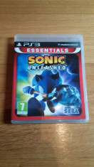 JOC PS3 SONIC UNLEASHED ESSENTIALS ORIGINAL / by WADDER foto