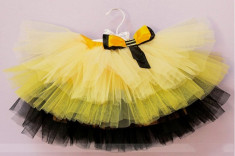 Fustita tutu Bumblebee (Imbracaminte pentru varsta: 9 luni - 74 cm) foto