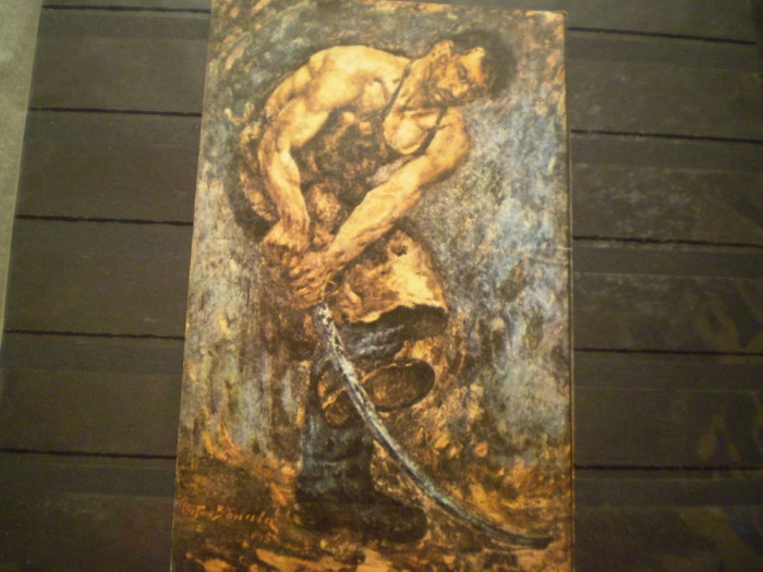 R.S.R. - OCTAV BANCILA - PACE - REPRODUCERE DUPA TABLOU-CIRCULATA, TIMBRATA.